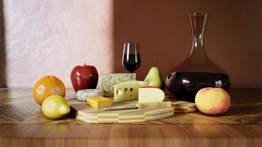 Blender 3D艺术场景实例制作全流程视频教程