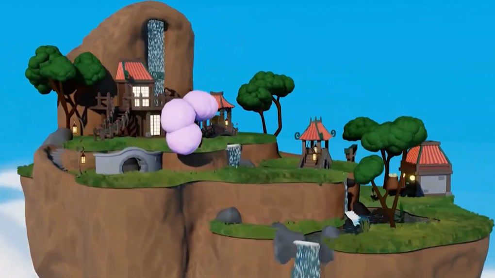 Blender东方韵味建筑小岛完整制作流程视频教程 中文字幕