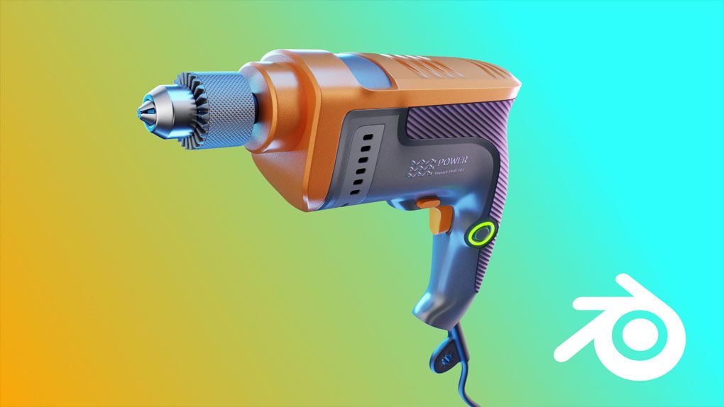 Blender工业产品设计可视化建模技术视频教程 Introduction to 3D Product Visualization in blender