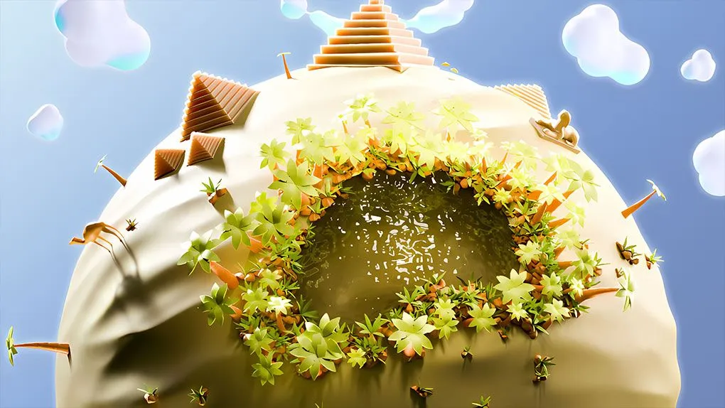 Blender卡通缩微星球完整制作流程视频教程 Blender for Intermediate - Your First Miniature Planet