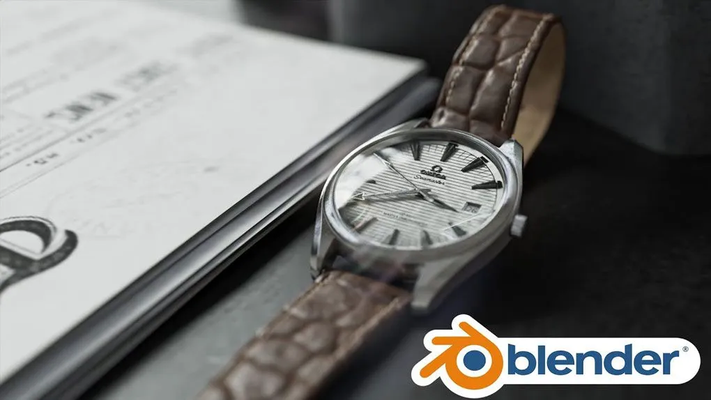 Blender手表产品级广告完整实例制作视频教程 The Blender Advertising Academy: Become A Commercials Expert