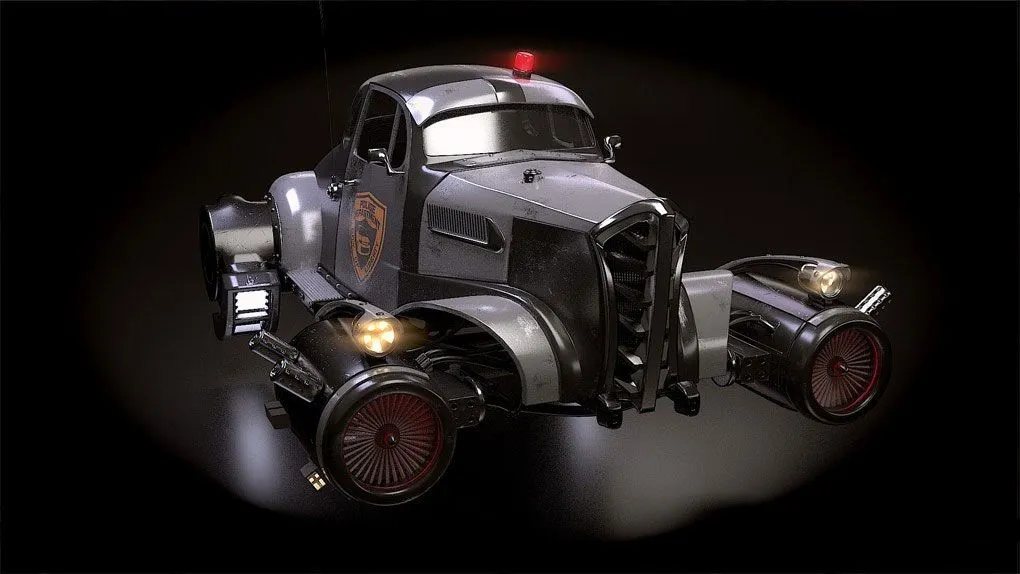 Blender复古未来派汽车建模与渲染制作视频教程 中文字幕 Create a retro futuristic car by Igor Shevchenko - Blender