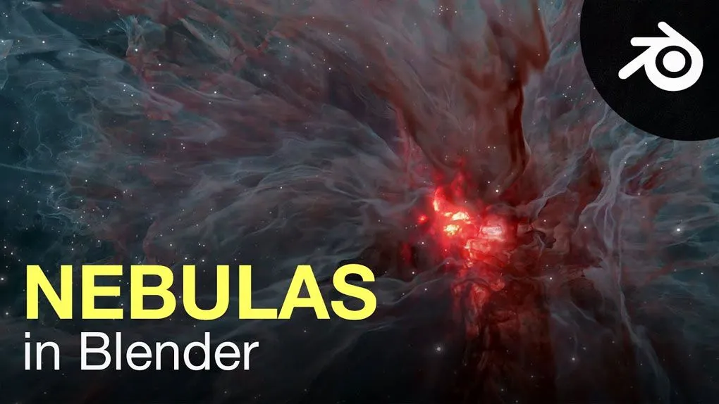 Blender逼真宇宙星云场景实例制作视频教程 Blender Cosmos: Create Realistic Looking Nebulas in Blender