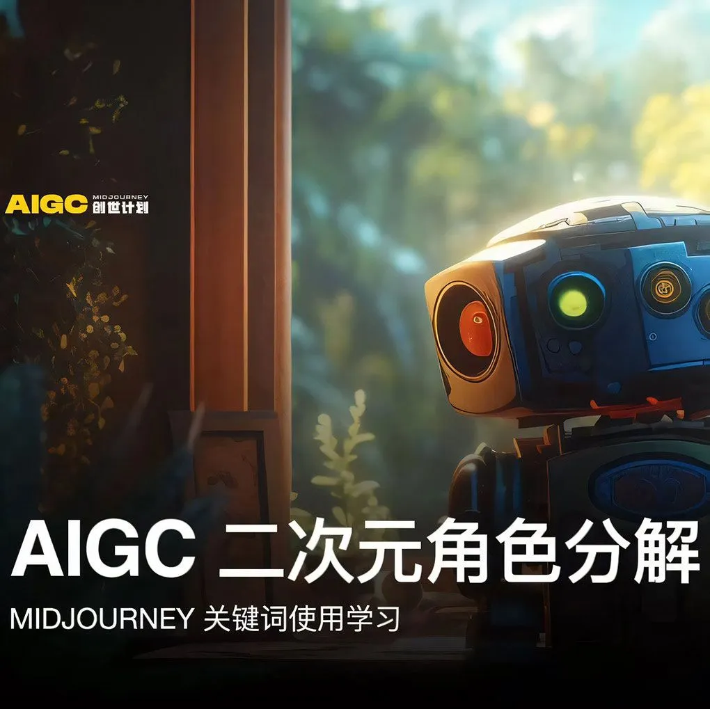 y园糖 AIGC创世计划-Midjourney二次元角色绘画教程