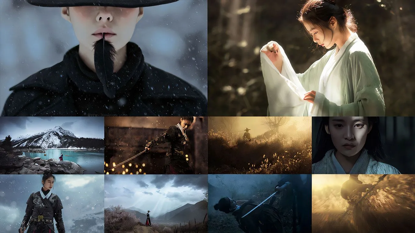 爱良安 古风侠义人像摄影精修课程第五期网络班教程