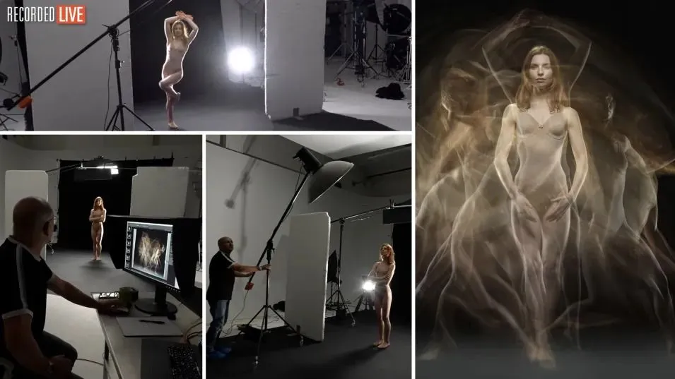 卡尔·泰勒Karl Taylor创意人像系列-长曝光捕捉人体运动图像 中英字幕 Karl Taylor Photography Creative Moving Bodies Photoshoot