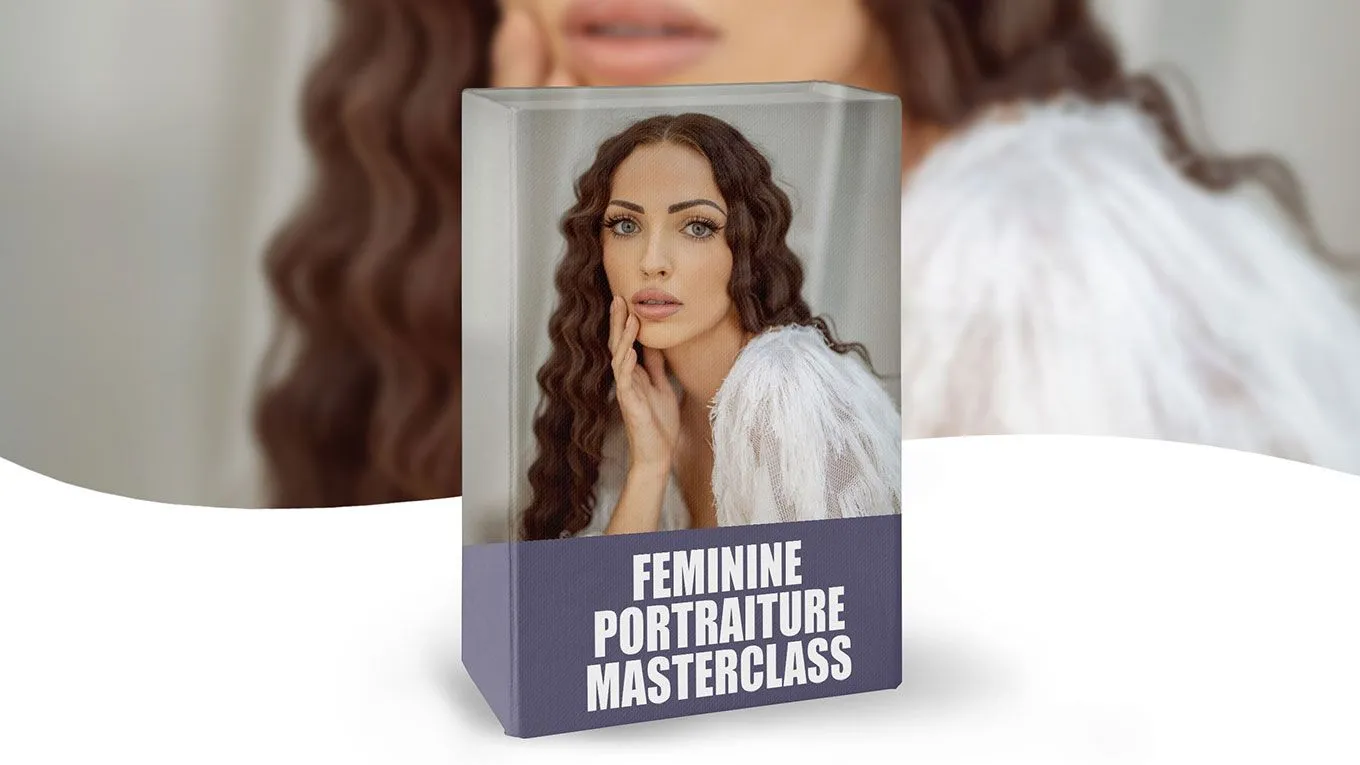 摄影师Amanda Diaz创意女性肖像画摆姿布光艺术风格大师班 中英字幕 Amanda Diaz Photography - Feminine Portraiture Masterclass