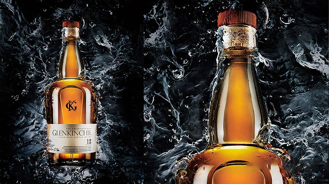 Mango Ice Photography - 水中的威士忌酒产品摄影教程 中英字幕 Mango-Ice Photography – Whiskey Bottle in Water