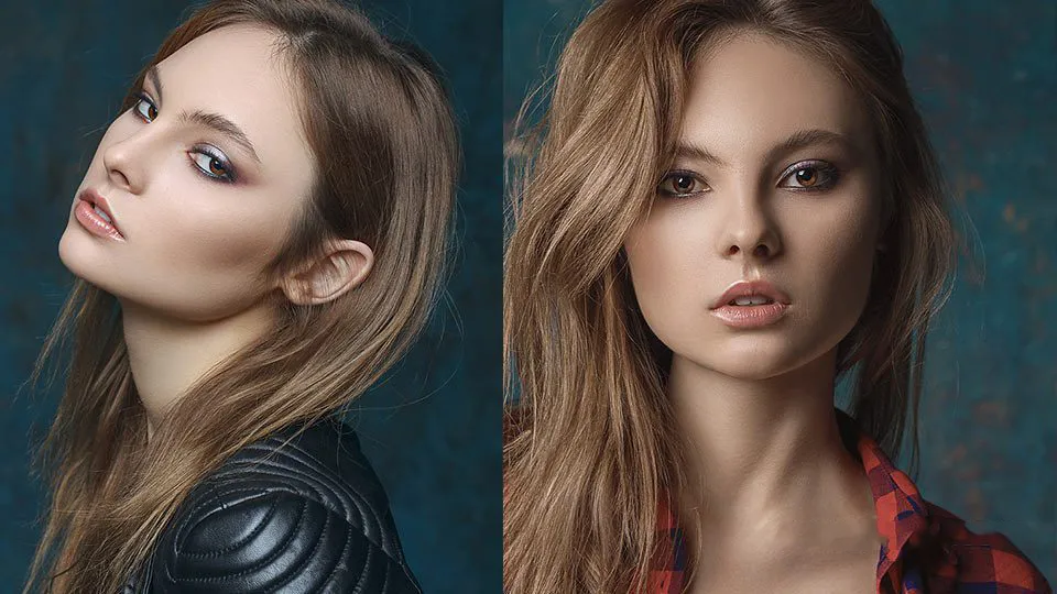 24张欧美名模时尚摄影原片RAW原片素材 附效果图