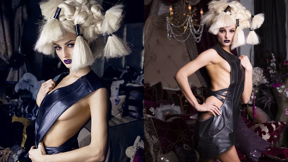 44张欧美名模时尚摄影原片RAW原片素材