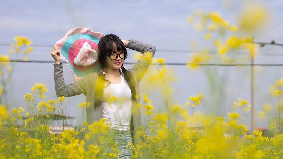 64张国内美女模特田园小清新人像写真摄影原片RAW原片素材