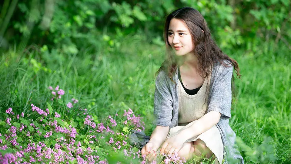 15张美女模特森林清新外拍人像写真摄影原片RAW原片素材