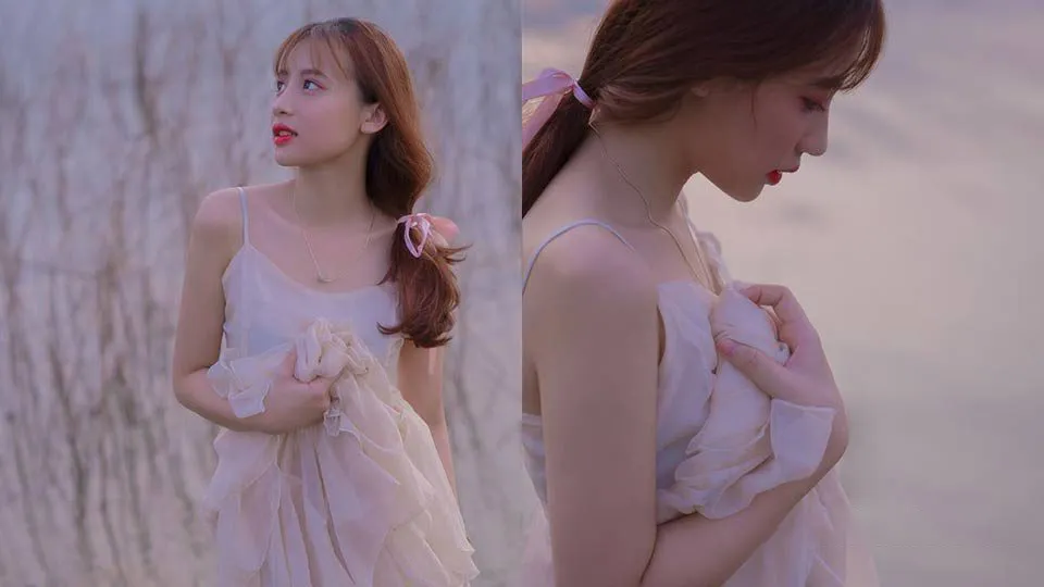 9张逆光超唯美人像写真摄影原片RAW原片素材