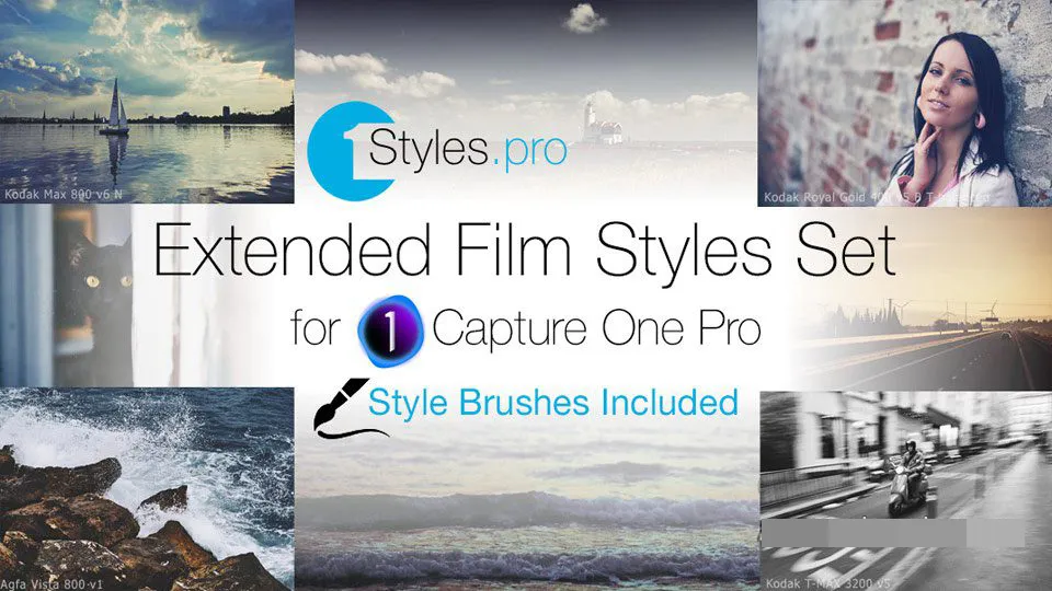 飞思 柯达胶片预设Ⅱ Capture One Film Styles Extended Set Ⅱ