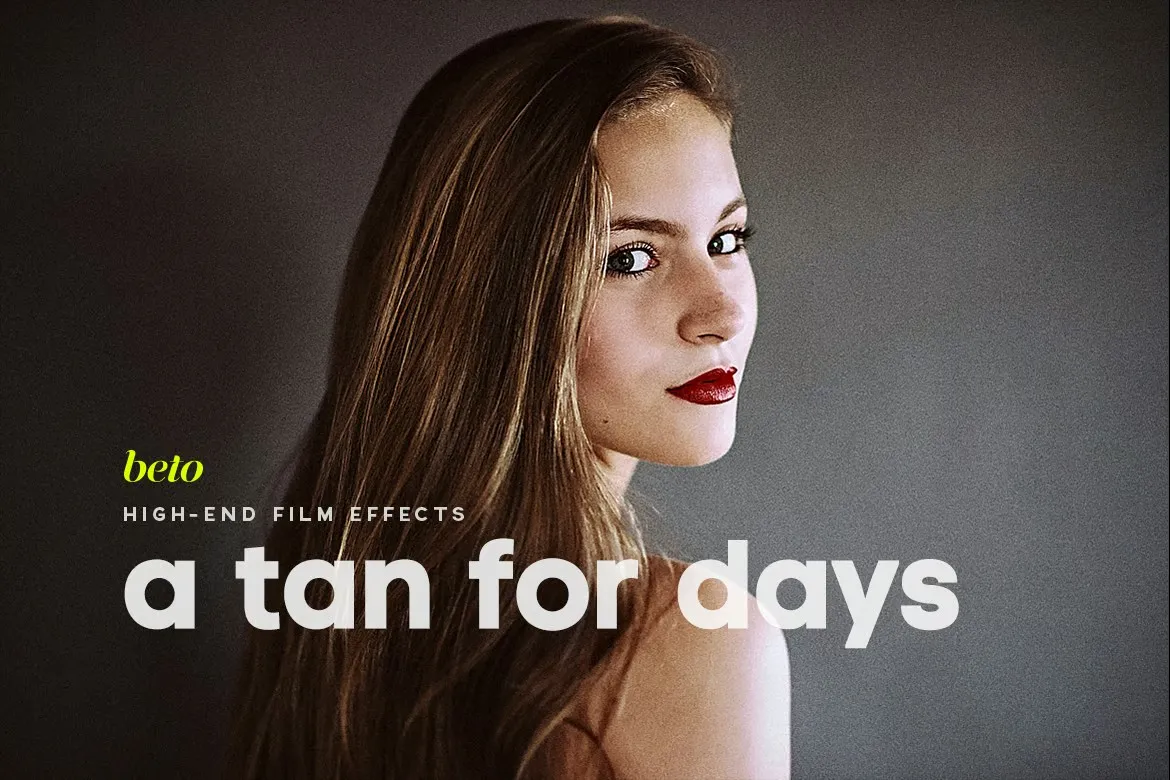 专业Capture One Pro电影颗粒胶片人像Capture One Pro样式预设