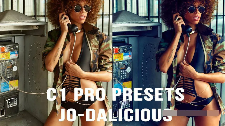 Alexei Bazdarev街头时尚人像摄影后期Capture One Pro预设