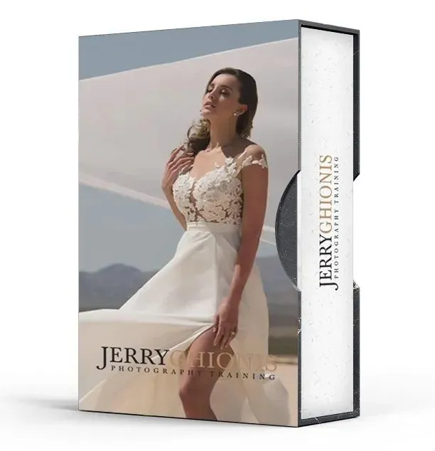 摄影师Jerry Ghionis 时尚人像拍摄系列:干枯湖Alexa摆姿布光教程 中英字幕