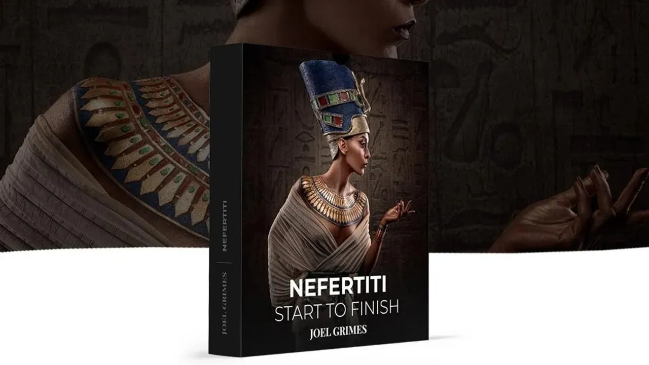 摄影师 Joel Grimes - 拍摄古埃及皇室人像从开始到结束-中英字幕