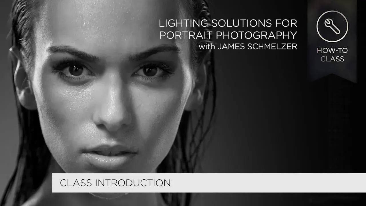 James Schmelzer 人像摄影的布光照明解决方案教程