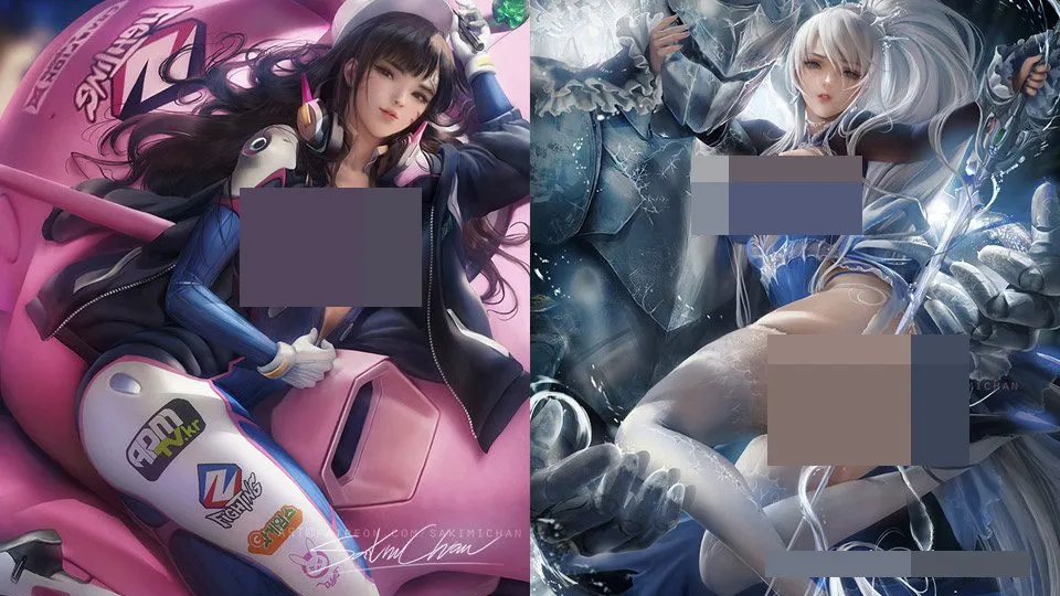 P站画师Sakimi Chan超级卡通角色手绘实例训练教程84季