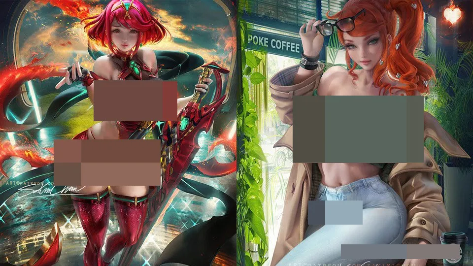 P站画师Sakimi Chan超级卡通角色手绘实例训练教程116季