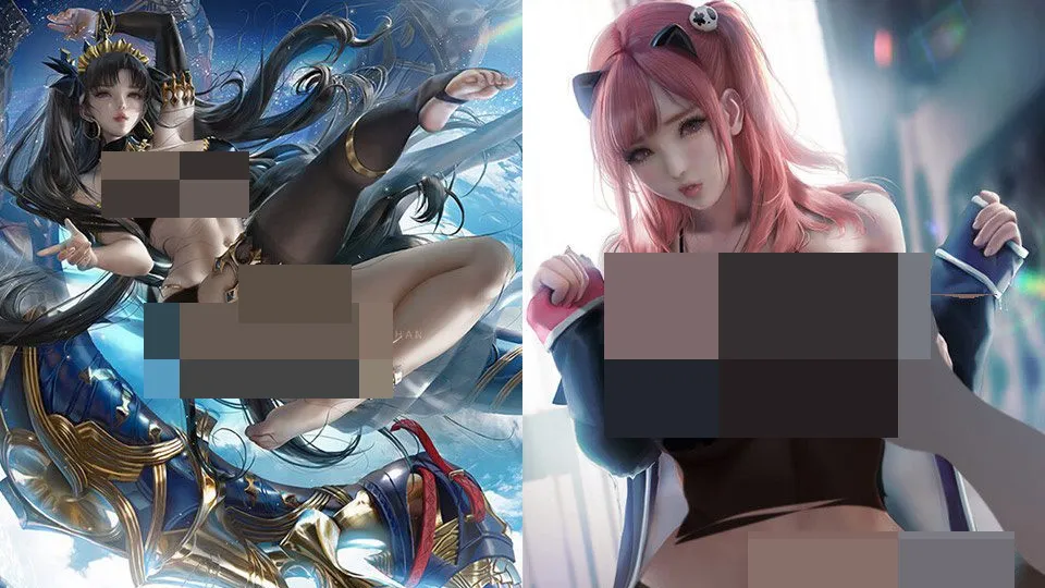 P站画师Sakimi Chan超级卡通角色手绘实例训练教程117季