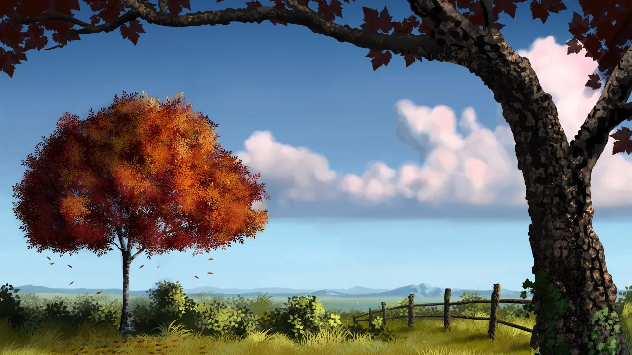 Photoshop制作树叶插画视频教程 Creating Foliage Brushes for Digital Illustration