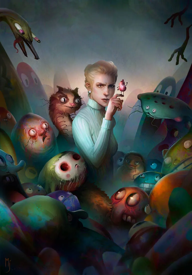 PS手绘宠物视频教程 Miles Johnston Pets process video