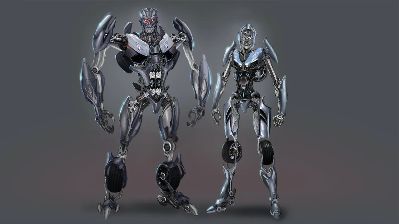 PS机器人概念设计视频教程 Designing Transforming Robot Concepts in Photoshop