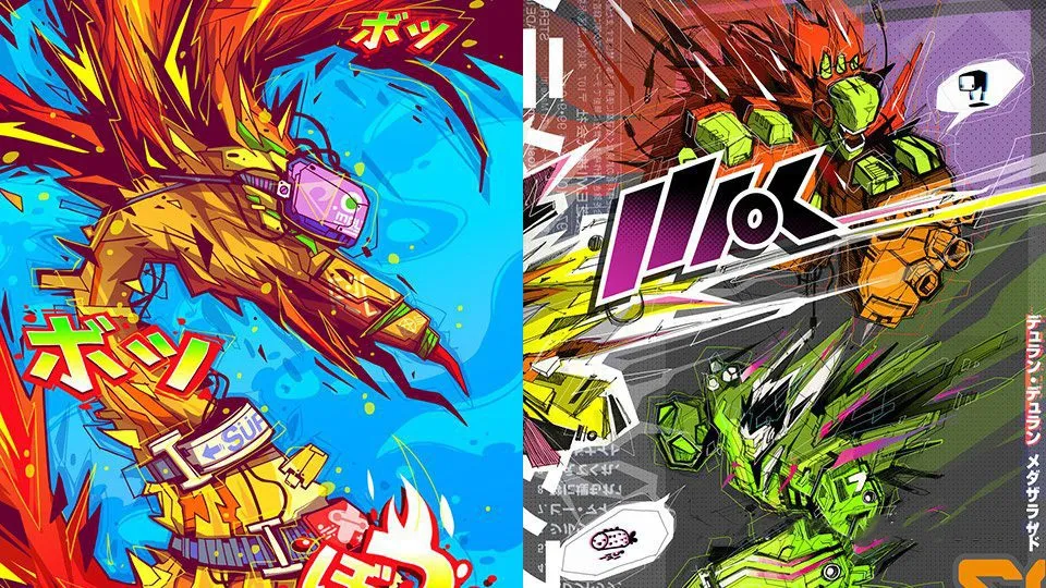 绚丽的涂鸦丨概念原画师Artem Solop作品