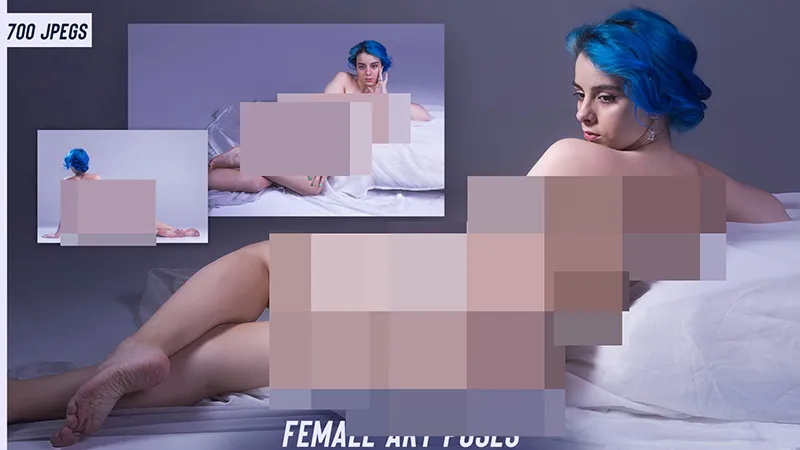 700张柔美女性艺术姿势造型高清参考图合集