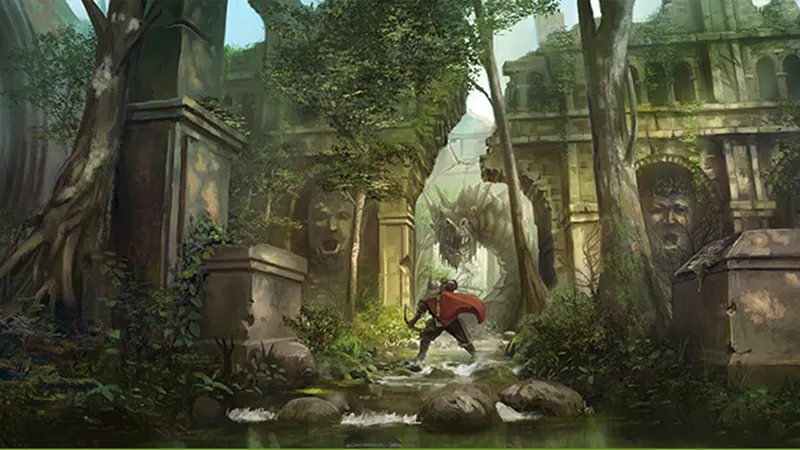 Photoshop废墟大战绘画视频教程 CG Cookie The Ruins Environment