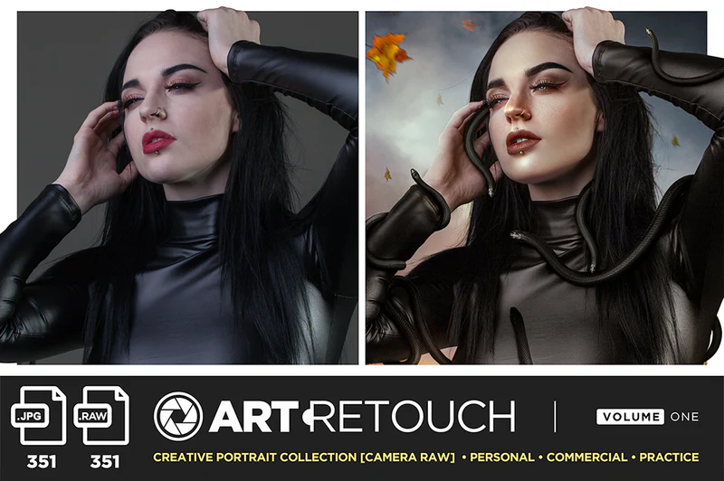 351张人物肖像造型艺术高清参考图合集