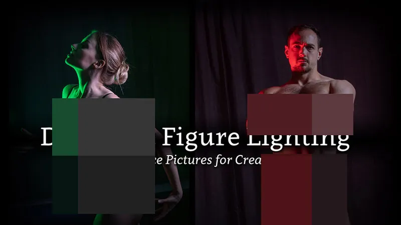 430组戏剧化照明人像姿势造型高清参考图片合集