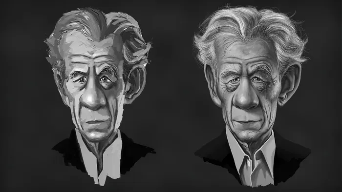 PS漫画画像绘画训练视频教程 Producing Striking Caricatures in Photoshop