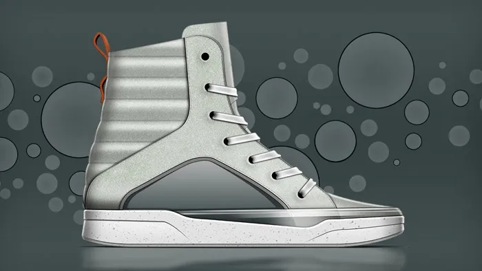 Photoshop鞋类工业设计训练视频教程 Creating an Industrial Concept Design for Footwear in Photoshop