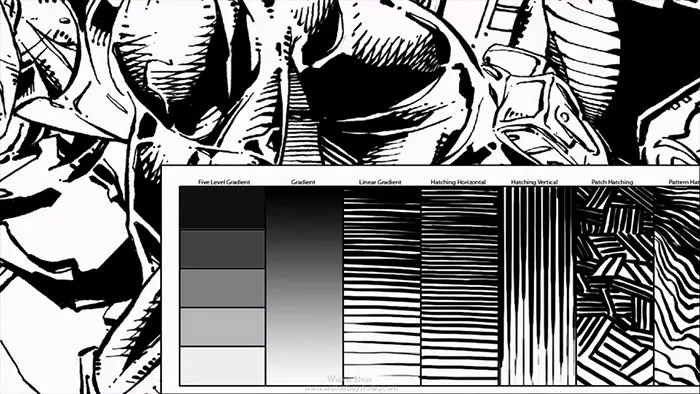 Photoshop线条风格化绘画技术视频教程 Skillfeed Rendering Styles and Techniques Using Photoshop