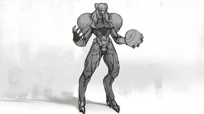 Photoshop篮球战士数字手绘艺术视频教程 Cubebrush RAW NBA Bot Sketch