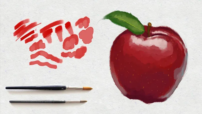 Photoshop水墨特效笔刷绘画技巧视频教程 Creating Natural Media Brushes in Photoshop