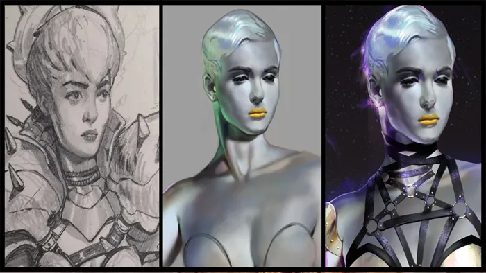 从铅笔到PS超级手绘实例训练视频教程 Concept Design From Pencil to Photoshop