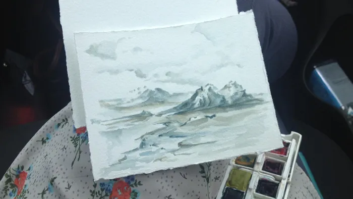 水彩画基础入门训练视频教程 Travel Painting Extending your Experience through Watercolors