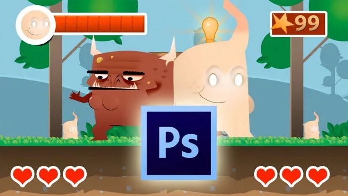 二维游戏基础绘画制作视频教程 Creating 2D Game Assets