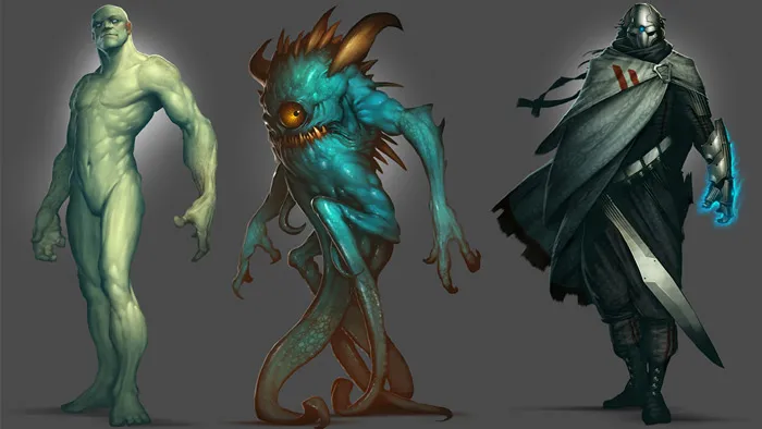 三组怪物高级绘画技巧实例训练视频教程 Advanced Creature Painting Techniques in Photoshop