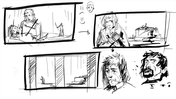 角色悲伤感情状态创意绘画视频教程 Gumroad Dynamic Poses 2 Make people sad with your compositions