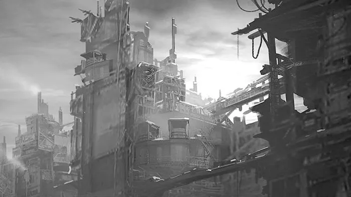 概念城市剪影绘画技巧视频教程 Gumroad Silhouette Fill Technique