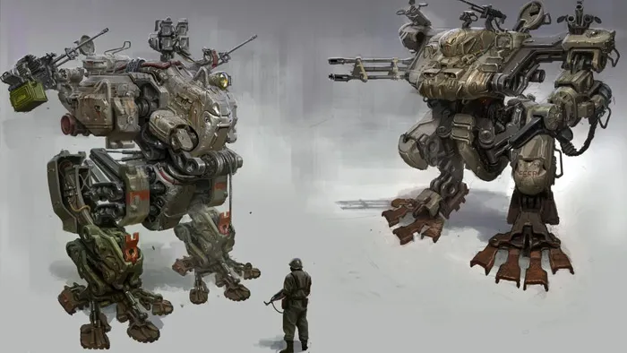 机甲战士概念绘画设计视频教程 Mech Design Chapters 1 & 2 by Michal Kus