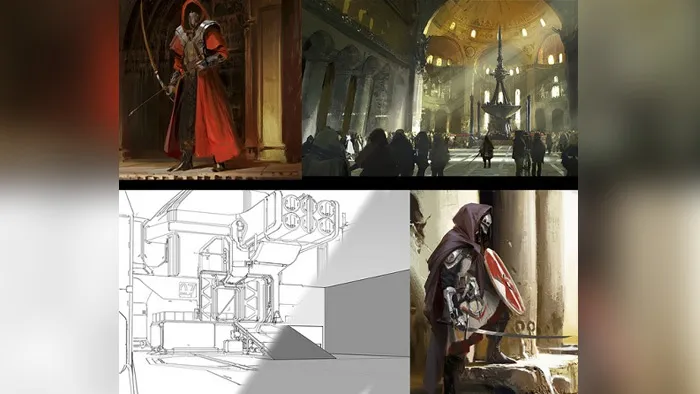 大师级数字绘画艺术训练视频教程 Gumroad Session 9 Bundle by John Park