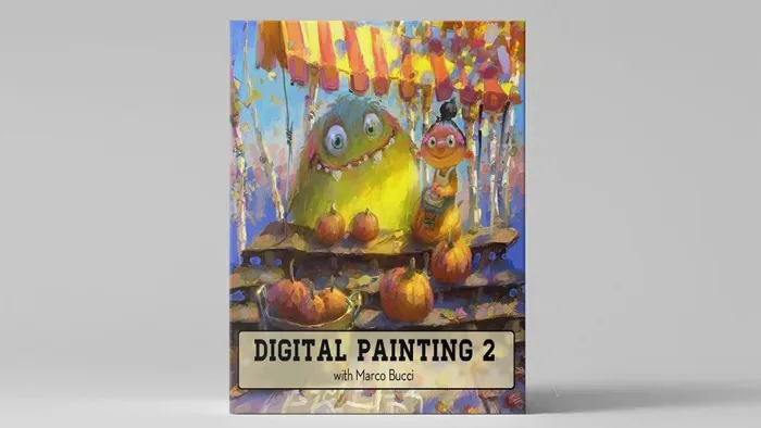 数字油画绘制训练视频教程第二季 SVS Digital Painting 2