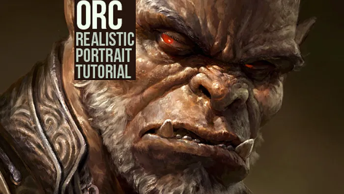 超逼真兽人形象概念艺术绘画训练视频教程