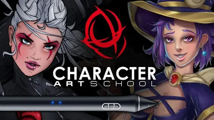 人物角色数字绘画色彩着色技术大师级训练视频教程